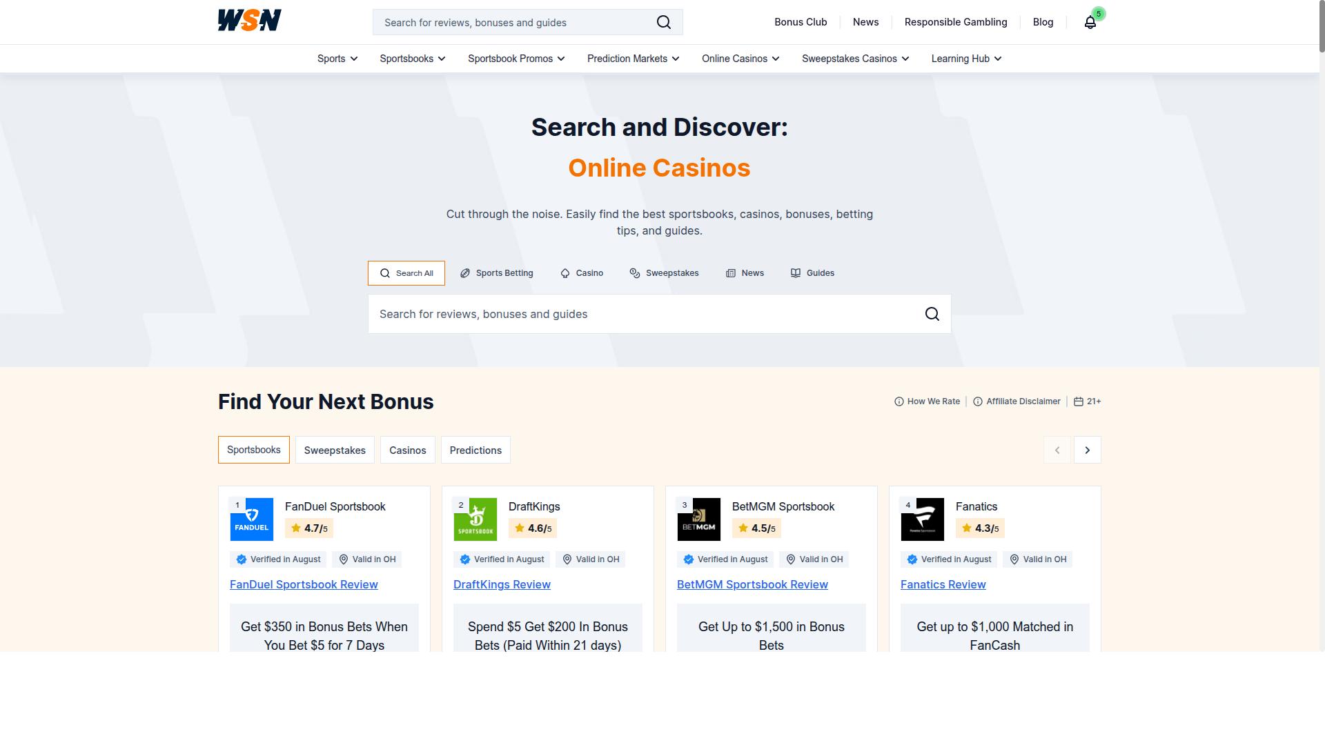 wsn.com website